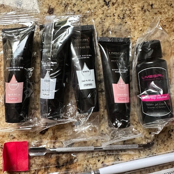 11pc Nail Tips Set, Tips, Colors, UV Lamp, Women’s, OS - Picture 3 of 5